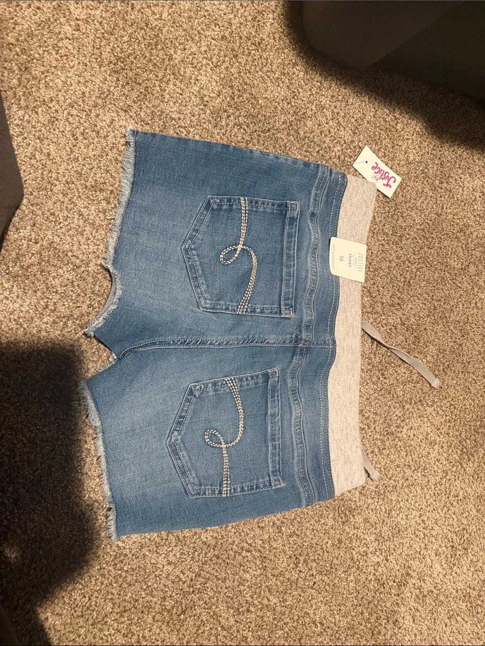 Justice casual denim